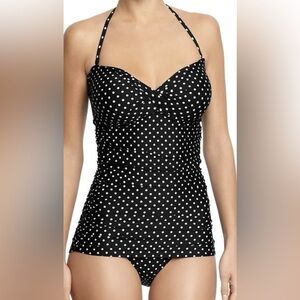 Black and White Polka Dot Dress